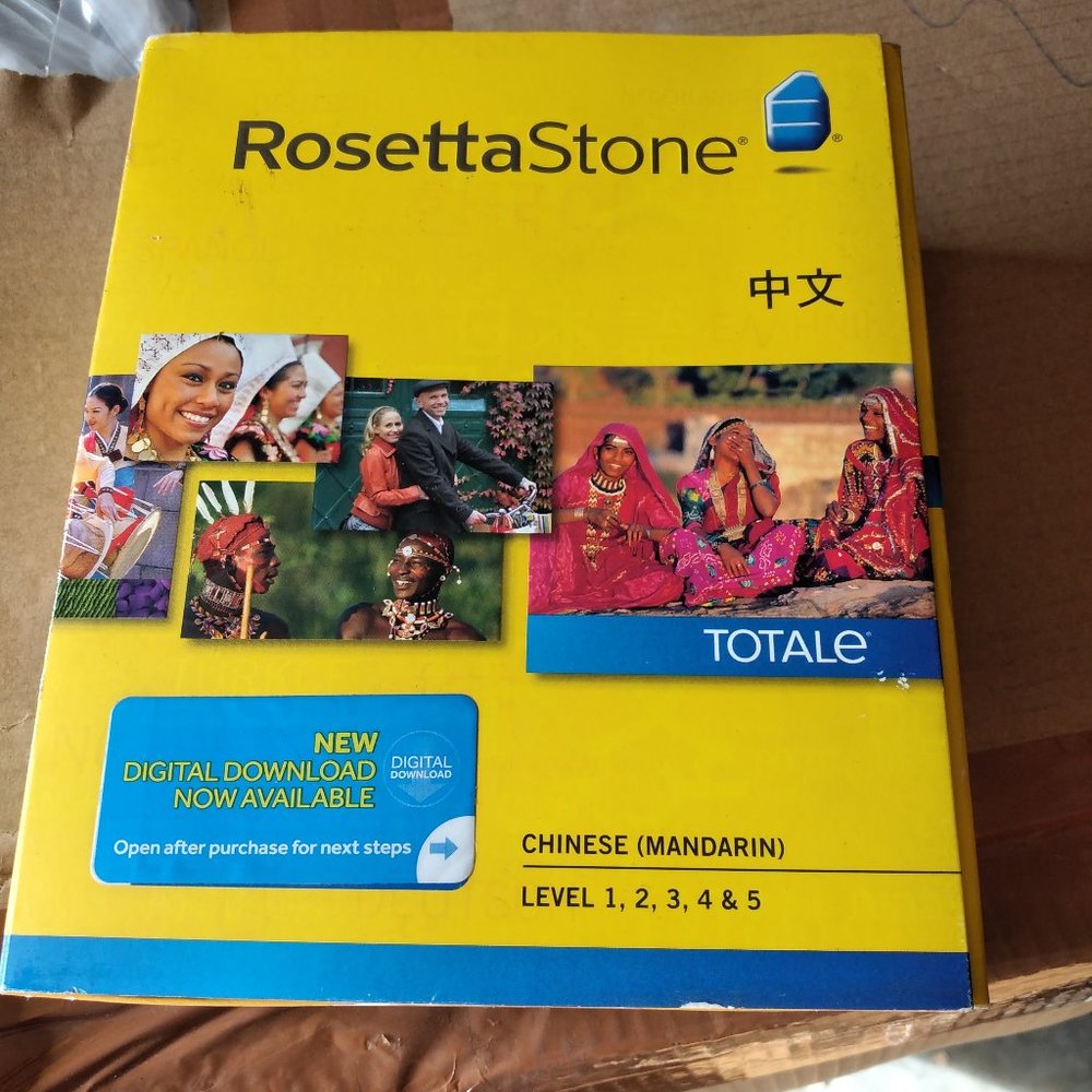Brand new Rosetta Stone Language course in Mandarin Chinese.